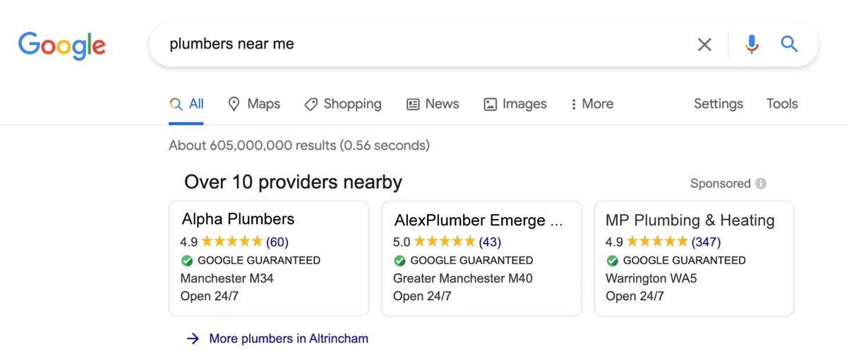 Google Local Services Ads