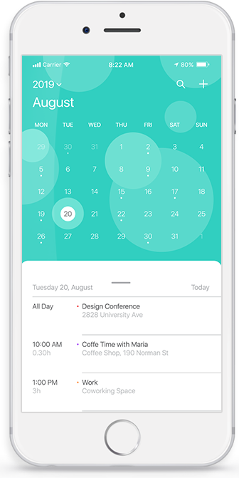 Calendar Organiser App